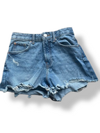Rubynee Vintage y2k blue women's denim Bum short