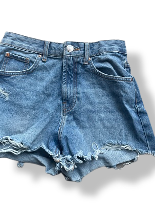Rubynee Vintage y2k blue women's denim Bum short