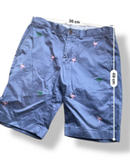 Rubynee Vintage y2k Brooks Brothers blue embroidery short