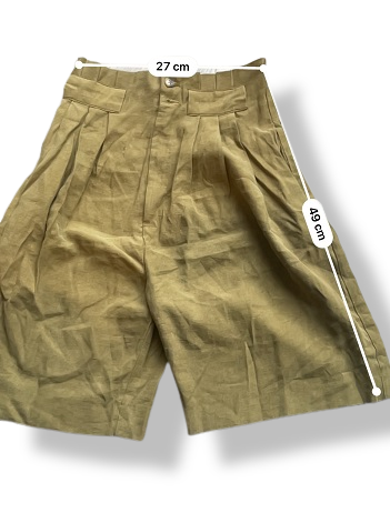 Rubynee Vintage y2k H&M originals 1940s british military khaki drill shorts