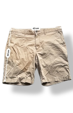 Rubynee Vintage y2k Goodiellow cream chinos mens short