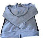Vintage unisex Everlast full zip grey hoodie in M|L28 W19|SKU 6412