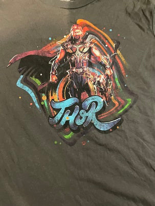 Rubynee Vintage y2k Marvel Thor Old Navy grey tshirt size M
