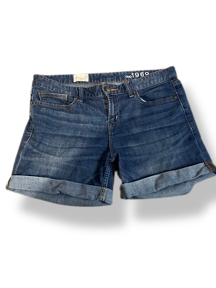 Rubynee Vintage y2k GAP 1969 LADIES SIZE 29 BLUE DENIM SHORTS STRETCH