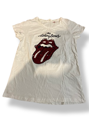 Rubynee Vintage y2k The Rolling stones white t-shirts