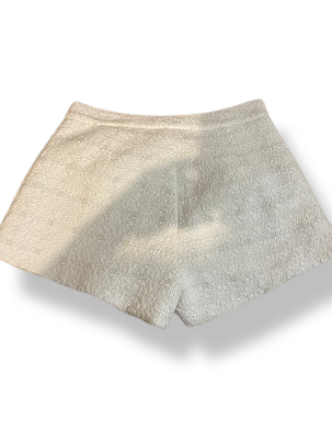 Rubynee Vintage y2k womens White cotton mini short