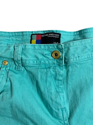 Rubynee Vintage y2k Women's Blue Bum Shorts