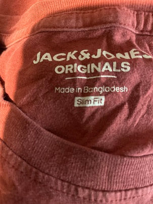 Rubynee Vintage y2k Jack & jones original mens slim fit tshirts