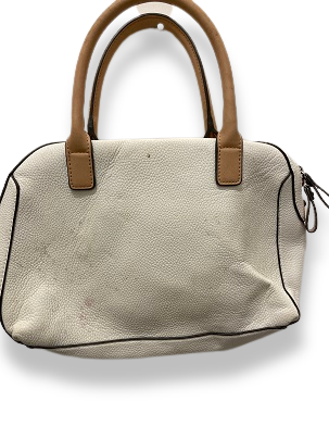 Rachels Closet Vintage y2k Jasper Conran white leather bag with brown handle