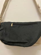 Rachels Closet Vintage y2k Womens small envelope crossbody shoulder leather cream handbag