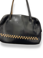 Rachels Closet Vintage y2k Joanna Hall authentic leather black travel bag