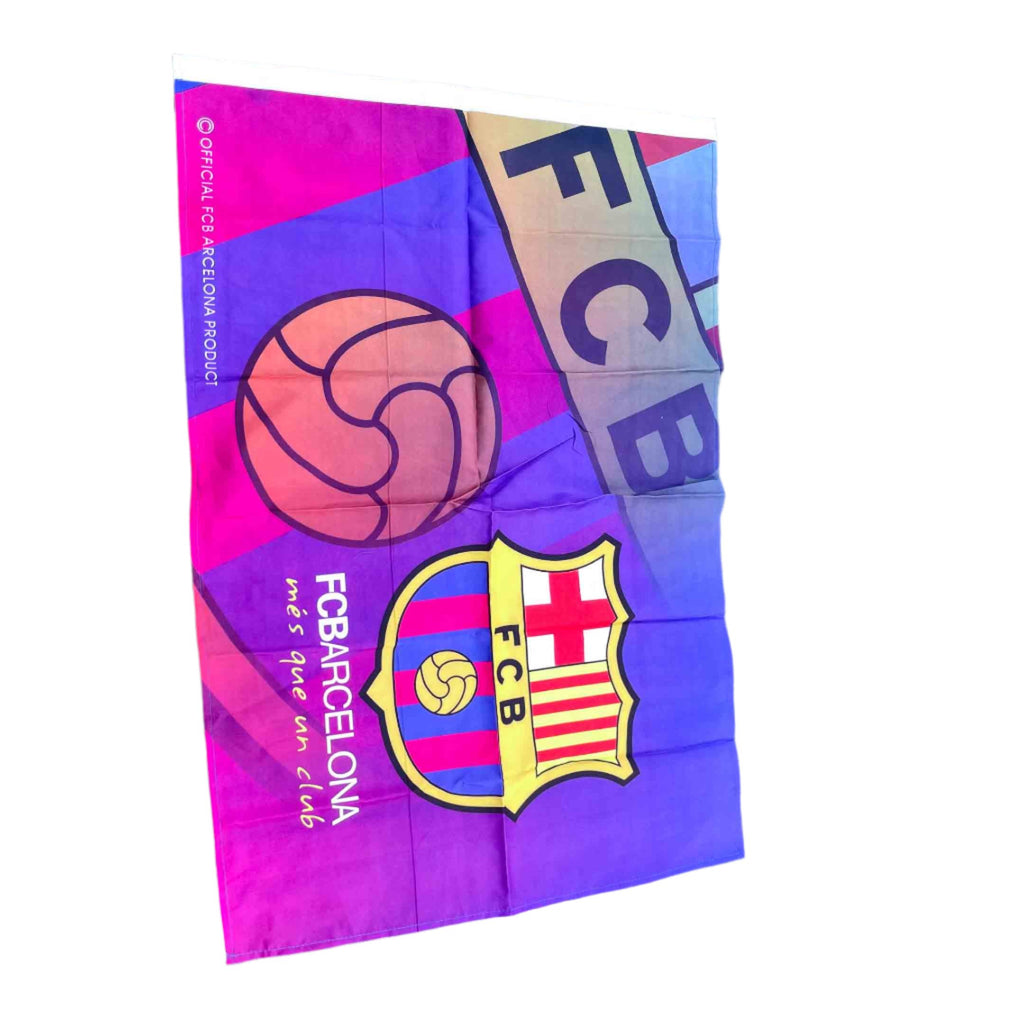 Vintage FC Barcelona multicoloured football fans scarf|SKU 6455