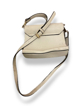 Rachels Closet Vintage y2k Carvela crossbody cream leather handbag with little snake skin pattern
