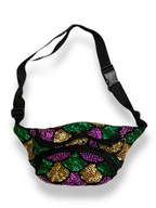 Rachels Closet Vintage y2k Multi Print Zipper CrossBody Fanny Pack Bum Bag