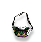 Rachels Closet Vintage y2k Multi Print Zipper CrossBody Fanny Pack Bum Bag