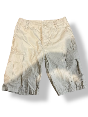 Rubynee VINTAGE Y2K GAP OUTDOOR HERITAGE CARGO SHORTS FOR MEN IN BEIGE
