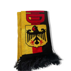 Vintage germany football fan embroidery scarf in multi colour|L52 W7|SKU 6470