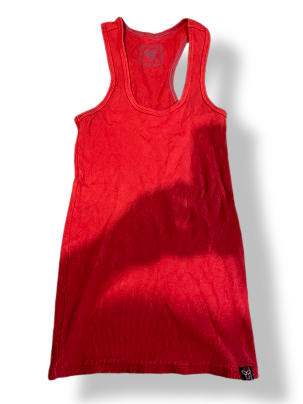 Rubynee Vintage y2k red cotton vest