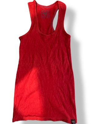 Rubynee Vintage y2k red cotton vest