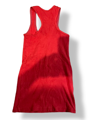 Rubynee Vintage y2k red cotton vest
