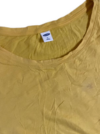Rubynee Vintage y2k Old Navy  plain yellow tshirt