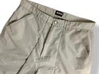Rubynee VINTAGE Y2K EMBARGO RELAXED-FIT SHORTS IN BEIGE COTTON