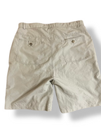 Rubynee VINTAGE Y2K EMBARGO RELAXED-FIT SHORTS IN BEIGE COTTON