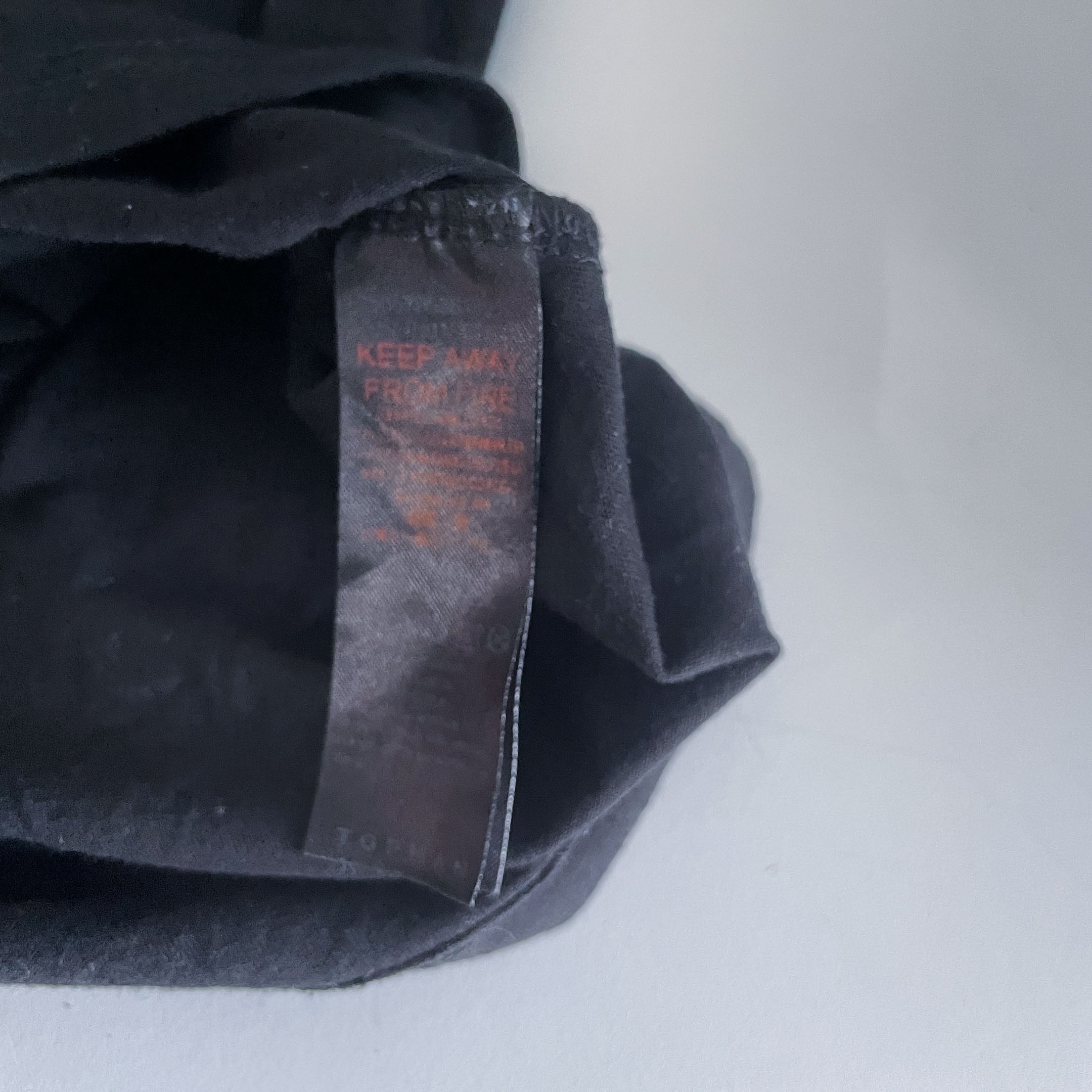 Vintage women plain black Topman short sleeve tees in XS|L26 W18|SKU 6478