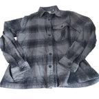 Vintage grey Firetrap Check Casual men thick Shirts in M|L28 W19|SKU 6480