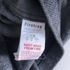 Vintage grey Firetrap Check Casual men thick Shirts in M|L28 W19|SKU 6480