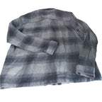 Vintage grey Firetrap Check Casual men thick Shirts in M|L28 W19|SKU 6480