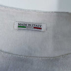 Vintage women made in Italy Just Beautiful & only floral print white soft tees in XL|L28 W24|SKU 6482