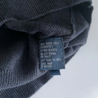 Vintage men Polo Ralph Lauren black sleeveless oversize 100% Pima cotton sweater in XL|L27 W22|SKU 6484