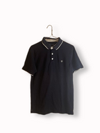 Rubynee Vintage y2k Jack & Jones blue mens short sleeve polo shirts