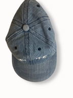 Rubynee Vintage y2k Tenerife washed denim blue retro baseball cap