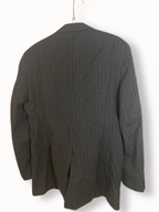 Rubynee Vintage y2k Vanheusen Mens grey pinstripe suit