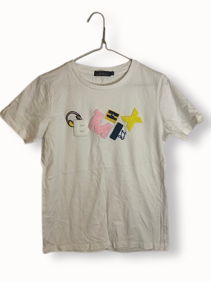 Rubynee Vintage y2k BMIX white short sleeve t-shirt size S