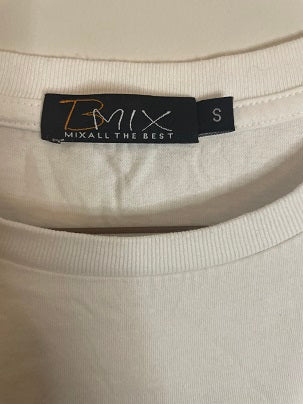 Rubynee Vintage y2k BMIX white short sleeve t-shirt size S