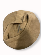 Rubynee Vintage y2k Loevenich Wool beret in camel