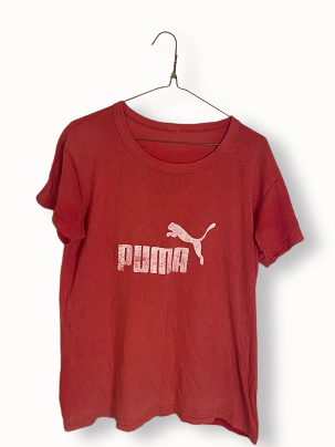 Rubynee Vintage y2k puma sport red t-shirt size XL