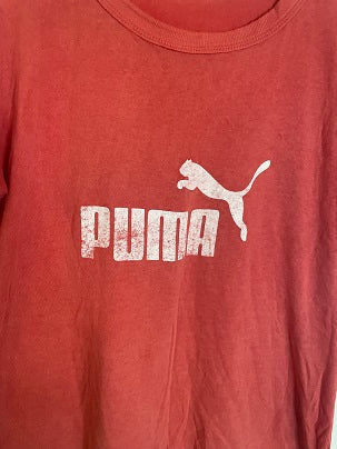 Rubynee Vintage y2k puma sport red t-shirt size XL
