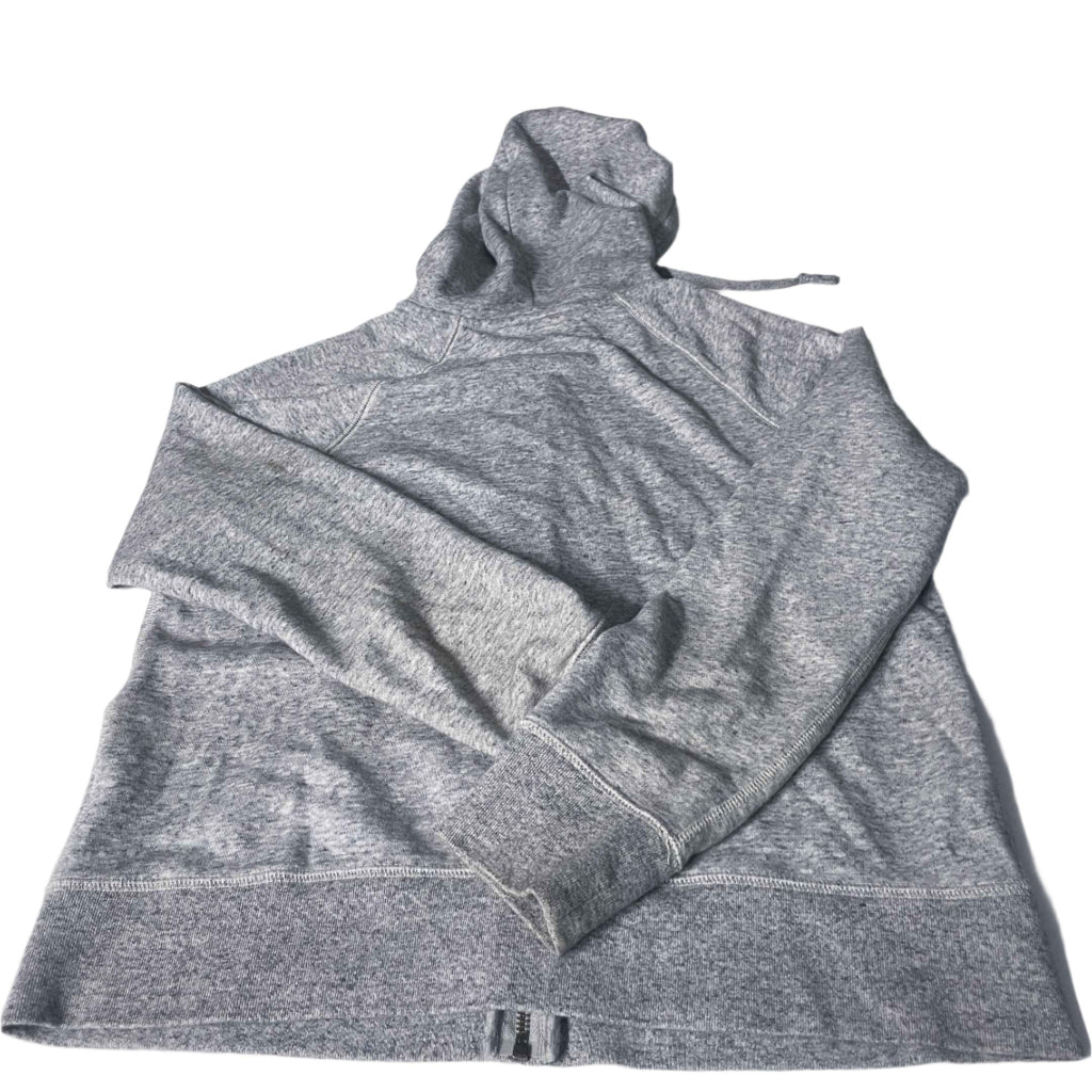 Vintage women Uniqlo grey full zip hoodie in M|L24 W19|SKU 6503