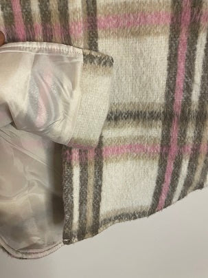 Rubynee Vintage y2k Multi checkered jacket size S