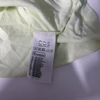 Mens Made in Bangladesh COS green long sleeve plain tees in M|L26 W20|SKU 6507