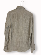 Rubynee Vintage y2k Zara man grey striped long sleeve shirts