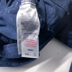 Mens Capsule outerwear navy button high neck jacket UK 14|L33 W20|SKU 6511