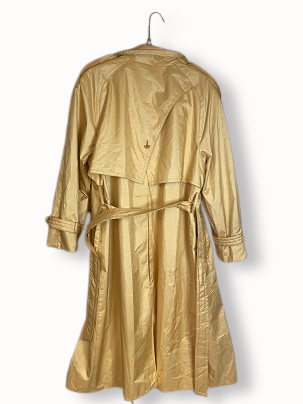 Rubynee Vintage y2k London TownE female trench yellow coat