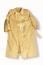 Rubynee Vintage y2k London TownE female trench yellow coat
