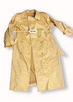 Rubynee Vintage y2k London TownE female trench yellow coat