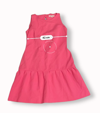 Rubynee Vintage y2k Fran Jane Short satin neon pink dress
